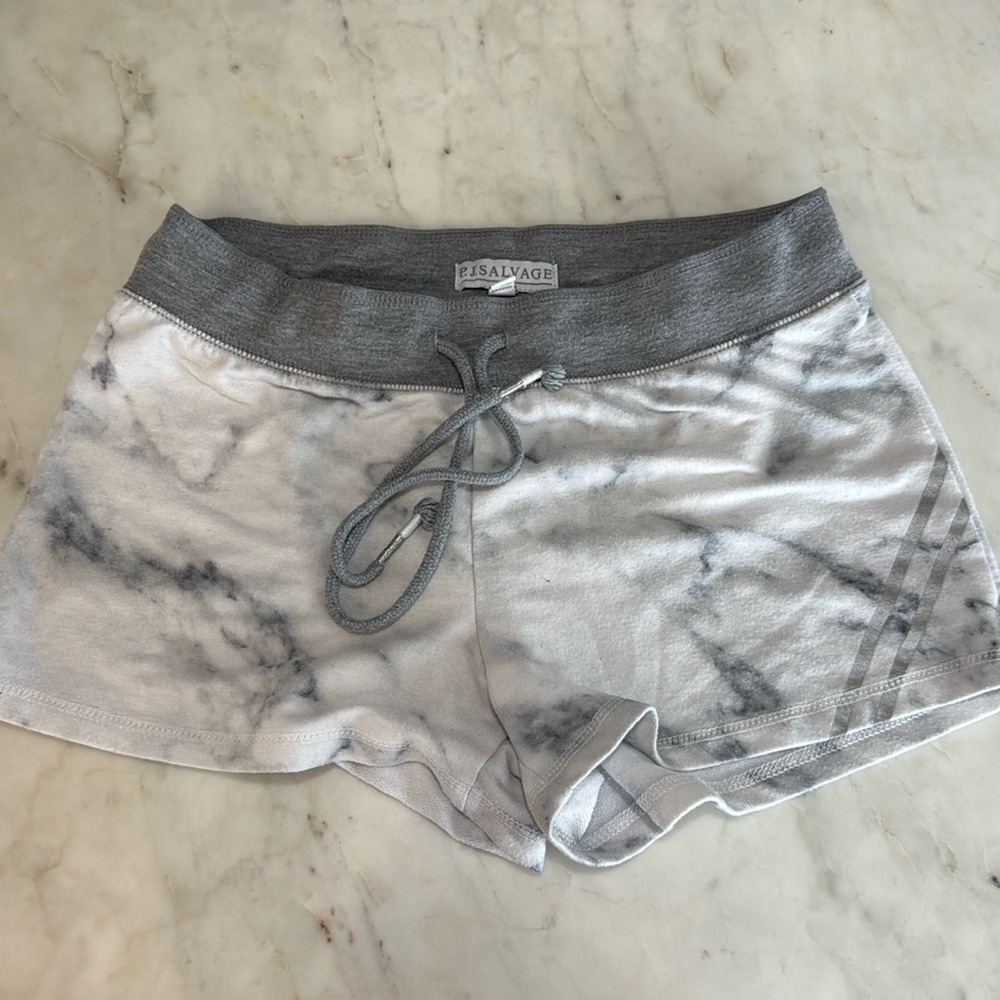 PJ salvage shorts drawstrings
